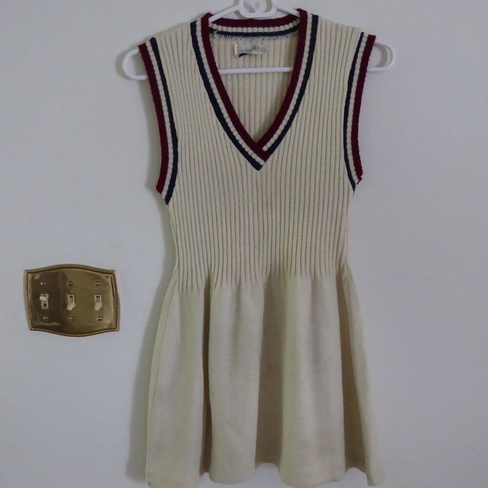 Vintage Pandora Mini Sweater Dress